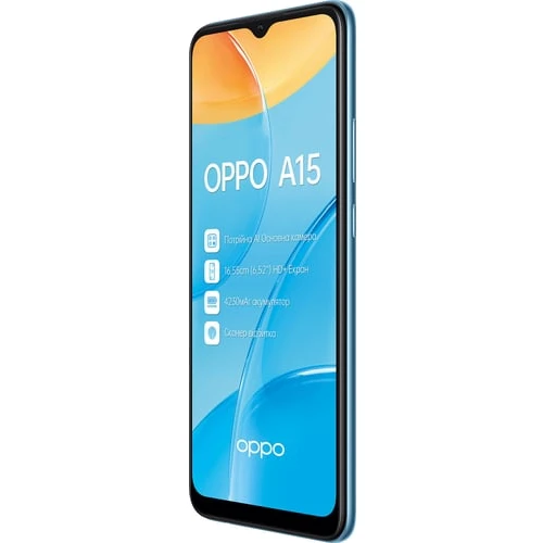 Смартфон Oppo A15 2/32 GB Blue Approved Витринный образец фото 9
