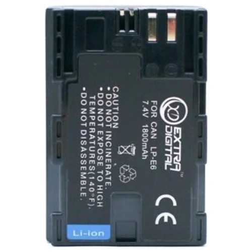 Аккумулятор ExtraDigital Canon LP-E6 Chip