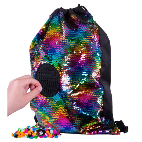 Сумка для взуття Pixie Crew Sequins веселка (PXB-28-78): Стать для дівчаток