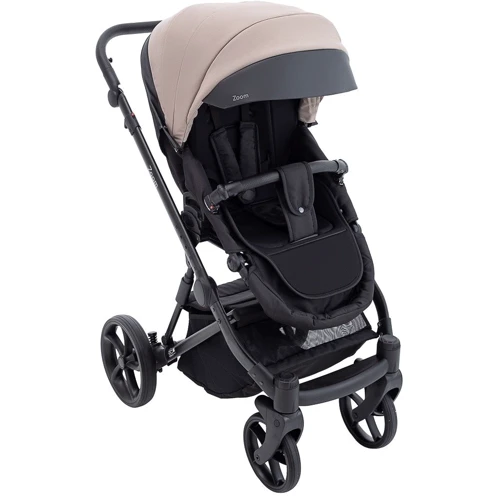 Универсальная коляска 2 в 1 Bair Zoom Soft BZ-455 капучино (680788): Материал колес EVA