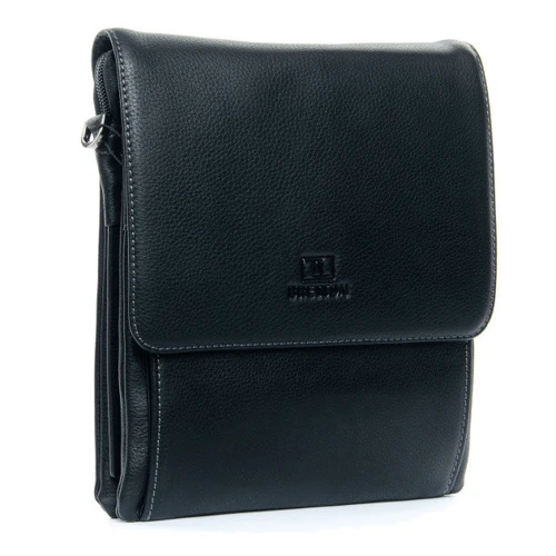 Мужская сумка планшет Bretton черная (32291 black)