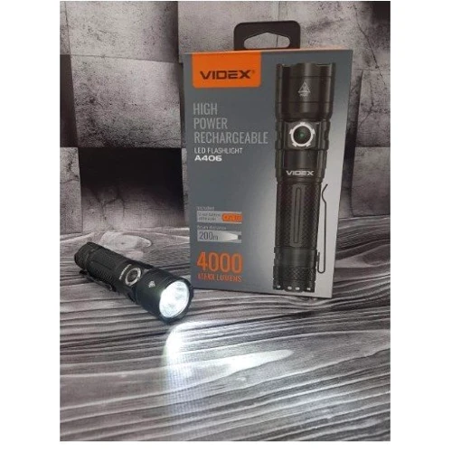 Ліхтар туристичний Videx VLF-A355C 4000Lm 5000K (VLF-A355C): Максимальний час роботи, год 20