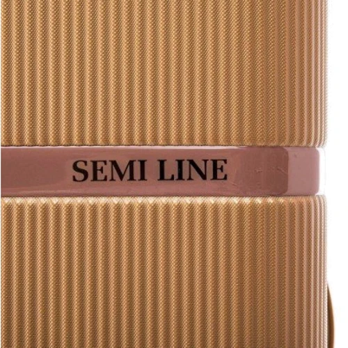Чемодан Semi Line 28" (L) Gold золотой (T5667-4): Материал Пластик