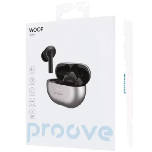 Навушники Proove Woop TWS with ANC Silver/Black: Опір навушників (Ом) 32