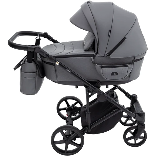Коляска 2 в 1 Adamex Zico Eco Sa-4 темно-серый (680850): Количество блоков 2