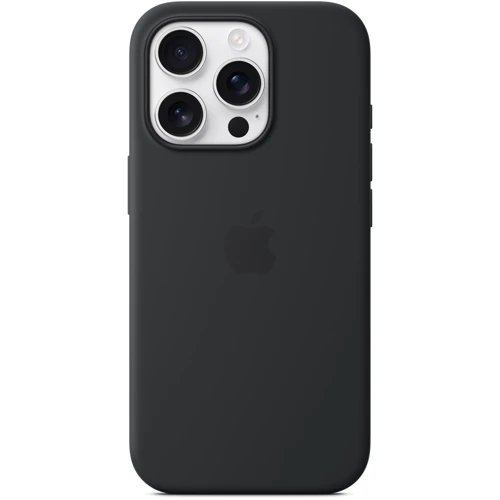 Чехол для iPhone Apple for iPhone 16 Pro Silicone Case with MagSafe Black (MYYJ3) : Материалы Силикон