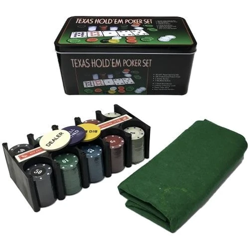 Набор для покера Mic Texas Holdem Poker Set (IGR38)
