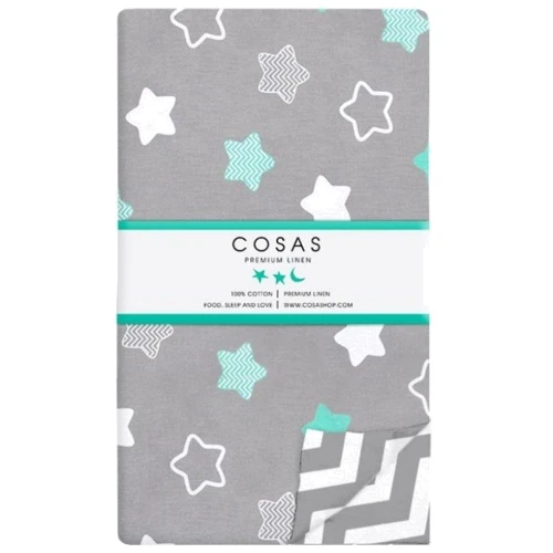 Пододеяльник детский Cosas Star Zig Zig Grey 110х140 (4822052062296): Количество единиц 1 эл.