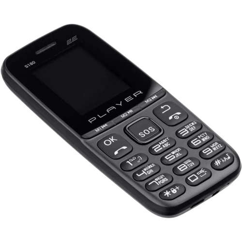 Мобільний телефон 2E S180 2021 DualSim Black (UA UCRF): Комунікації MicroUSB / Bluetooth 2.1