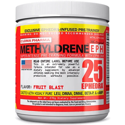 Cloma Pharma Methyldrene EPH 270 g /45 servings/ Citrus Lemon Lime