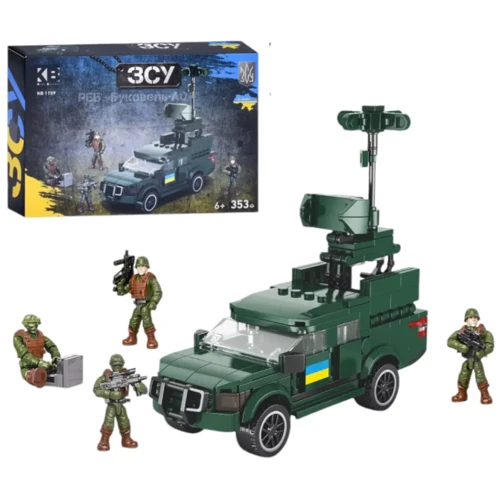 Конструктор LimoToy9 РЭБ Буковель-AD 353 детали (KB 115): undefined undefined