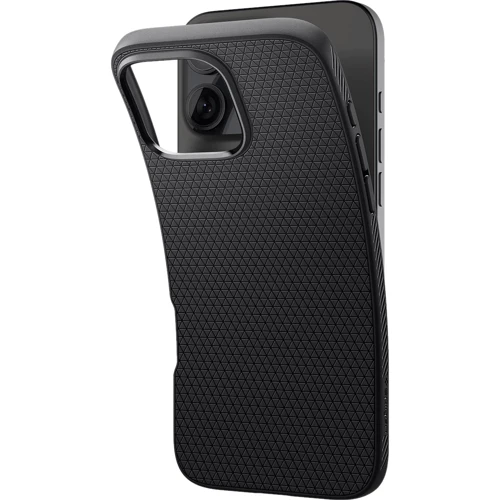 Чехол для iPhone Spigen Liquid Air Matte Black (ACS07988) for iPhone 16 Pro Max фото 10