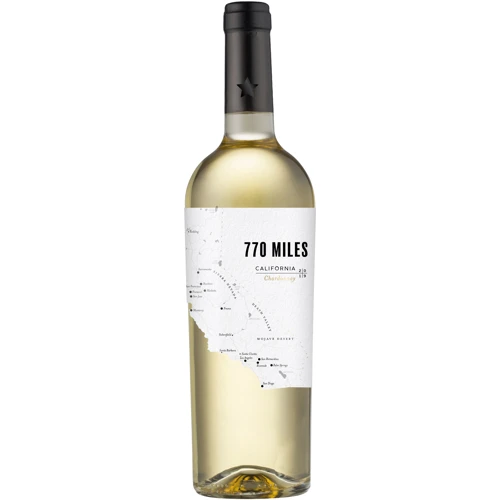 Вино 770 Miles Chardonnay белое сухое 0.75 л (UI3263280102384)