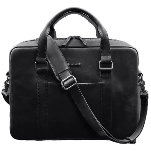 Конференц-сумка BlankNote Crazy Horse черная (BN-BAG-37-g-kr)