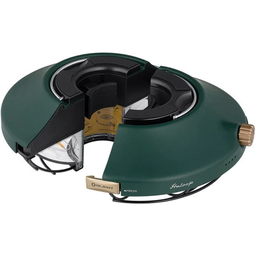 Ліхтар туристичний Olight Haloop forest green (2370.38.73): Кількість режимів 4