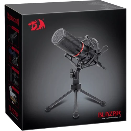 Микрофон Redragon Blazar GM300 Black: Направленность всенаправленная