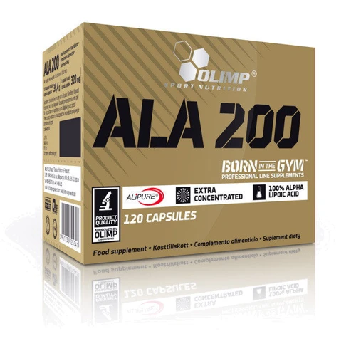 Olimp ALA 200 Альфа-липоевая кислота 120 капсул
