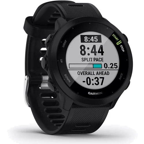 Смарт-часы Garmin Forerunner 55 Black (010-02562-00): Материал корпуса пластик
