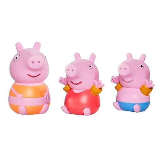 Набір іграшок-бризгалок для ванної Toomies Свинка Пеппа 3 шт. Мама (E73105-M): Виробник Toomies