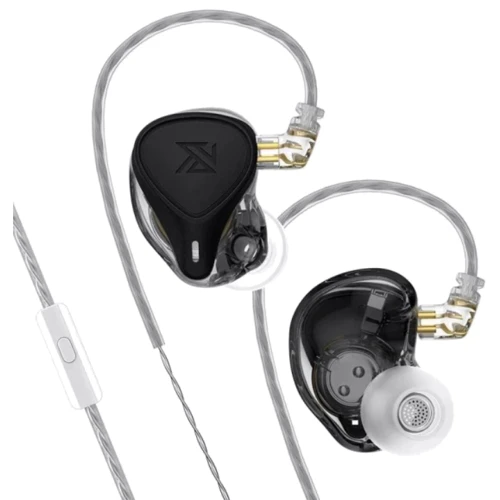 Наушники Knowledge Zenith ZEX Pro Mic Black: Тип конструкции вакуумные