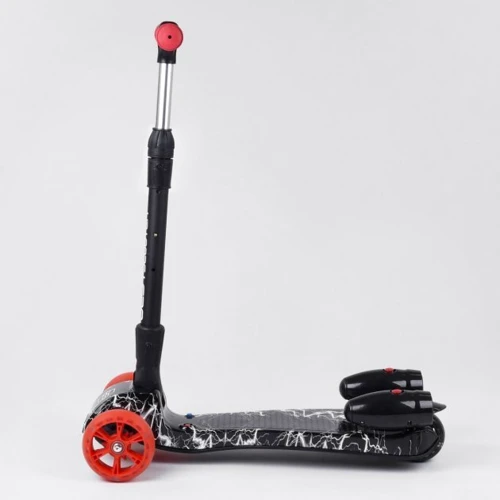 Самокат Best Scooter Maxi чорний (80542): Тип коліс литі