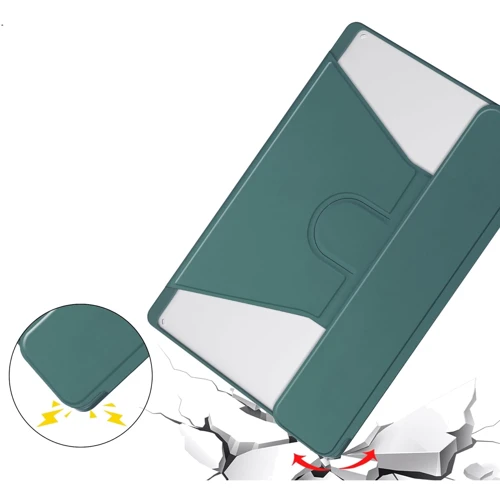 Аксесуар для планшетних ПК BeCover Case Rotatable Smart Keyboard Dark Green для Lenovo Tab M11 TB-TB330FU/Xiaoxin Pad 11 2024 (711076) фото 4