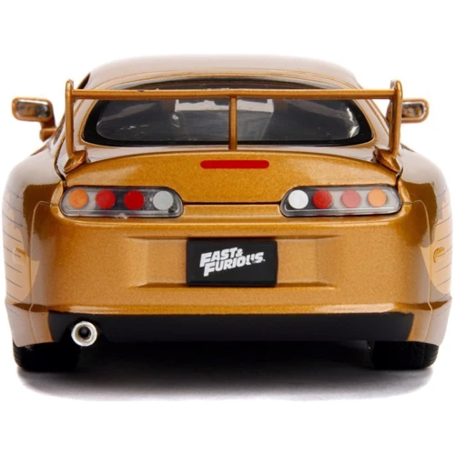 Машина металлическая Jada Форсаж Toyota Supra 1995 Оранжевая 1:24 (253203015) фото 6