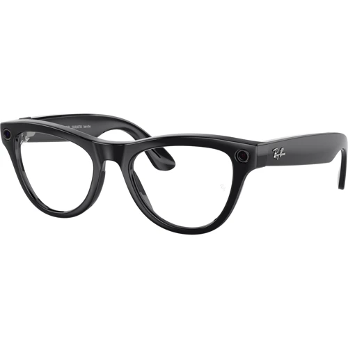 Смарт-окуляри Ray-Ban Meta Skyler Standard Shiny Black - Transition Clear/Amethyst size M (RW4010 601/CH 52-20)
