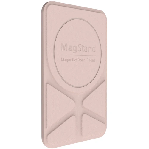 Аксессуар для iPhone Switcheasy MagStand Leather Stand Pink Sand (GS-103-158-221-140) for iPhone 12/13 Series фото 6