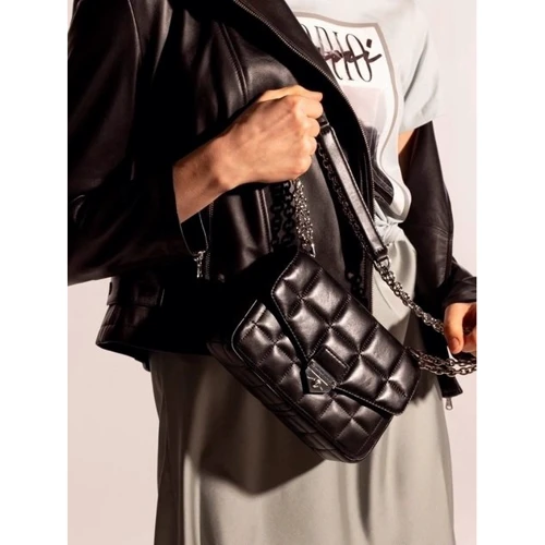 Жіноча сумка крос боді Michael Kors SM CHAIN SHLDR чорна (30H0S1SL1T001): Країна виробник США
