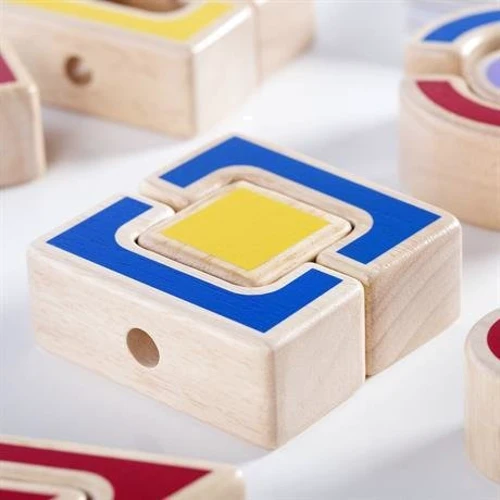 Шнурівка Guidecraft Manipulatives Форми (G6747): Призначення іграшки Координація рухів, Колірне сприйняття