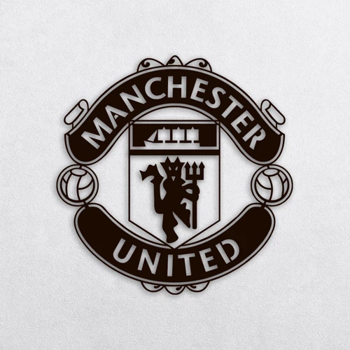 Настенный декор Деревянное панно Wortex Woods FC Manchester United 40x40 (WALL51008-40x40)