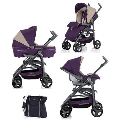 Модульная система Inglesina ZIPPY System Free Mirtillo (Сиреневая с бежевым) (AA45D6MRT): Производитель Inglesina