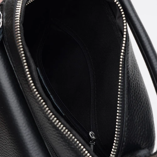 Мужская сумка через плечо Keizer черная (K18207bl-black): Тип ручки Плечевой ремень, Короткая ручка