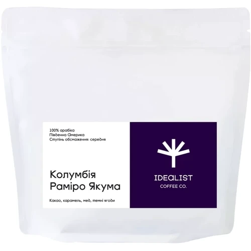 Кофе IDEALIST COFFEE Co Колумбия Рамиро Якума в зернах 250 г