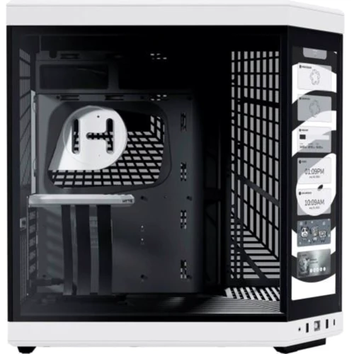 Корпус HYTE Y70 Touch Black/White (CS-HYTE-Y70-BW-L): Типоразмер Midi-Tower