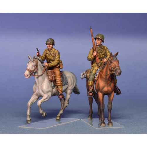 Сборная модель MiniArt Американские всадники, Нормандия, 1944 г. 1:35 (MA35151): Масштаб 1:35