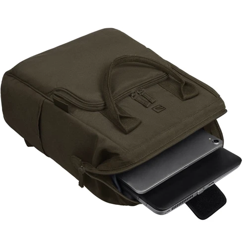 Сумка для ноутбуков Tucano 14" Ampio Military Green (BKAMP14-VM): Цвет оливковый