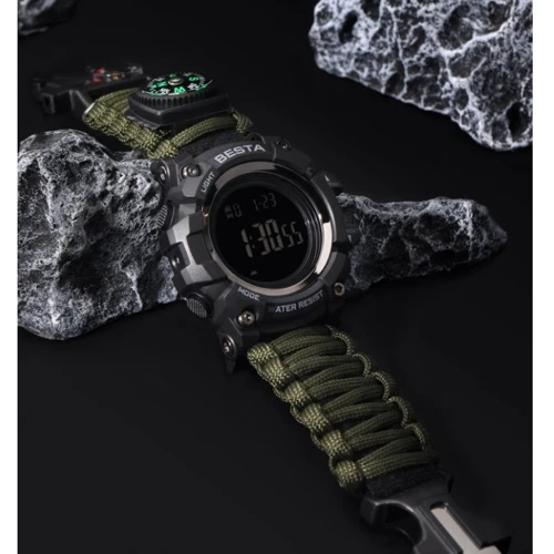 Наручные часы Besta Tactical: Тип циферблата Цифровой (электронный)