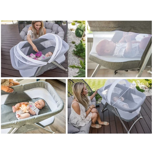 Ліжечко Lionelo Vera сірий (LO.VE01)