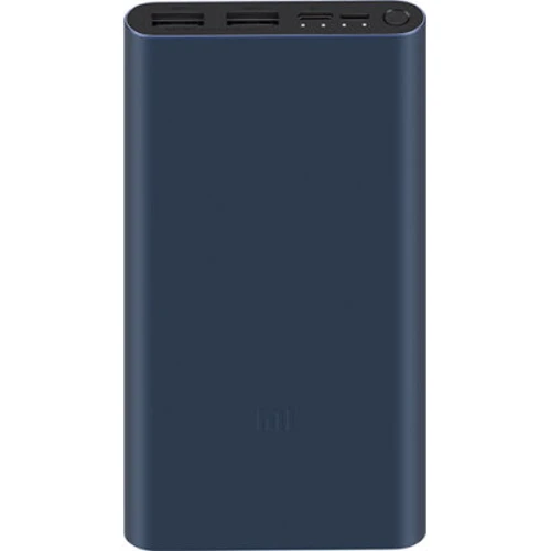 Внешний аккумулятор Xiaomi Mi Power Bank 3 10000mAh Dual USB Fast Charge 18W Black (PLM13ZM)