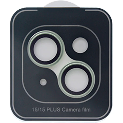 Защитное стекло для iPhone ZK Hawk-Eye Glass Green for Camera iPhone 15/15 Plus