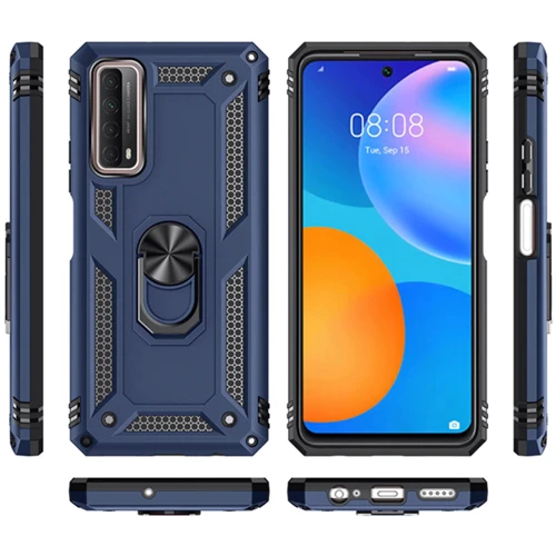 Аксесуар для смартфона BeCover Military Blue for Huawei P Smart 2021 (705961): Матеріал TPU (Термополиуретан) і пластик