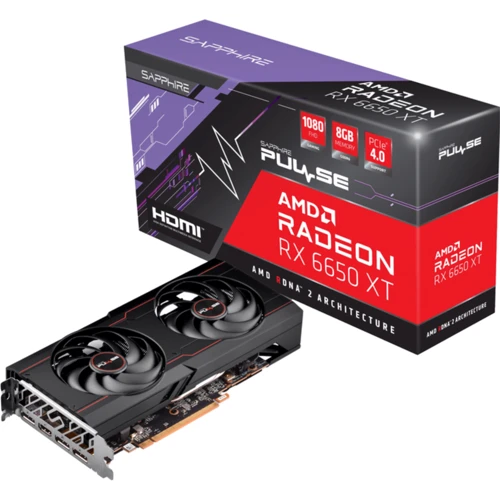 Видеокарта Sapphire Radeon RX 6650 XT PULSE (11319-07): Исполнение Двухслотовое