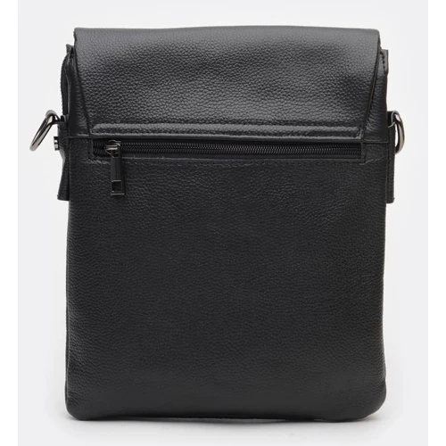 Мужская сумка планшет Borsa Leather черная (K12056-black): Страна производитель Тайвань