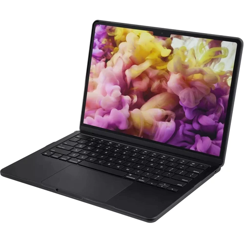 LAUT Huex Black (L_MA22_HX_BK) for MacBook Air 13.6" M3 | M2 (2024 | 2022): Материал полиуретан