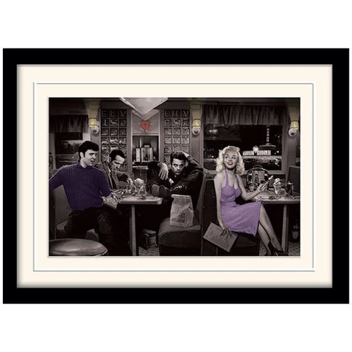 Постер у рамі Pyramid International Blue Plate Special Chris Consani 30x40 см (MP11062P-PL)