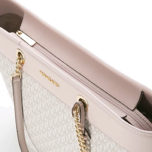 Женская сумка тоут Michael Kors светло-бежевая (194900069271): Застежка Молния