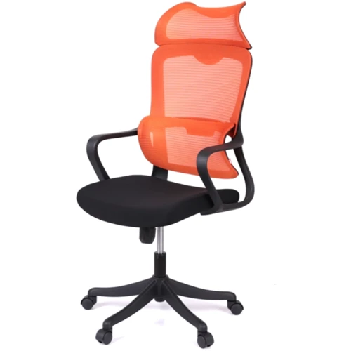 Кресло АКЛАС Дориан BL TILT Оранжевый (K-09 Orange OS-3000 Black) (00144001)