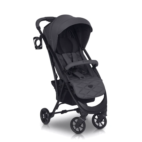 Прогулочная коляска Euro-Cart Volt black edition Iron графитовая 9023-ECVB-16